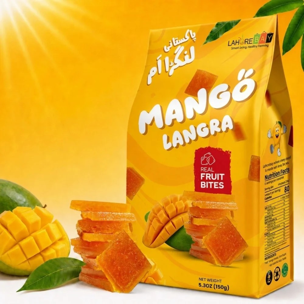 LahoreBay Mango Langra Fruit Bites packaging