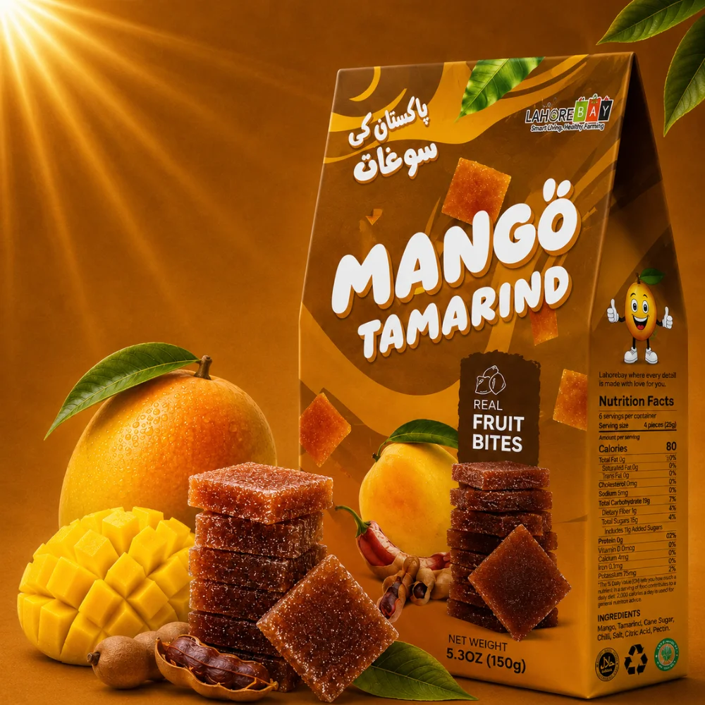 LahoreBay Mango Tamarind Fruit Bites packaging